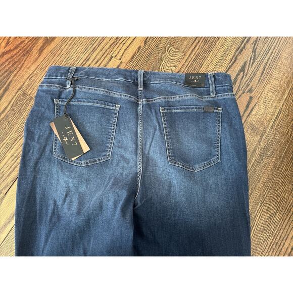 JEN 7 By 7 For All Mankind Womens Size 18 Blue Slim Straight Jeans NWT - Picture 11 of 11